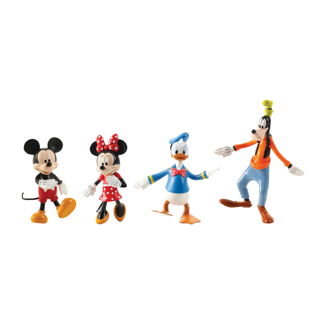 #55042 Mickey and Friends Flexfigs™ 4-Pack Ages 3+.    Min Qty 2